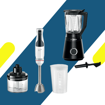 طقم أجهزة مطبخ بوش هاند بلندر + خلاط موديل MSM4W420 - MMB6172B