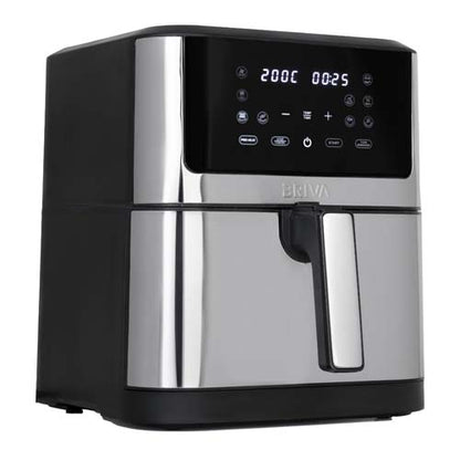 قلاية هوائية بريفا 8 لتر – 10 برامج ذكية – تقنية الحمل الحراري – تحكم حراري متدرج موديل - AF 1800-BH008