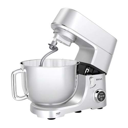 ماكينة عجن BRIVA KNEADING MACHINE SMART CHEF 1800-BH145 بوعاء 7 لتر وشاشة لمس