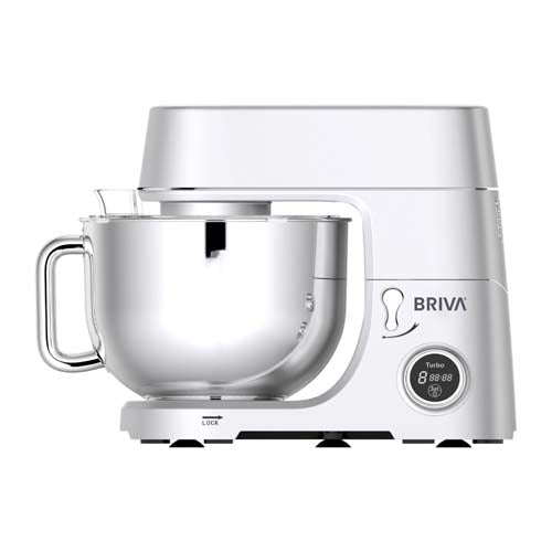 ماكينة عجن BRIVA KNEADING MACHINE SMART CHEF 1800-BH145 بوعاء 7 لتر وشاشة لمس
