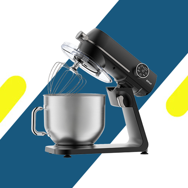 ماكينة عجن وخلط بريفا KNEADING MACHINE SMART CHEF 1800-BH152 بوعاء 8 لتر وشاشة لمس