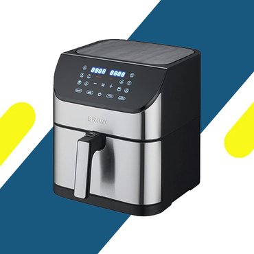 قلاية هوائية صحية ديجيتال بريفا 6 لتر ستانلس ستيل – موديل - AF 1500-BH213