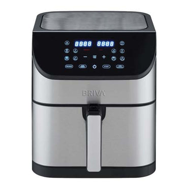قلاية هوائية صحية ديجيتال بريفا 6 لتر ستانلس ستيل – موديل - AF 1500-BH213