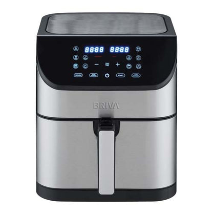 قلاية هوائية صحية ديجيتال بريفا 6 لتر ستانلس ستيل – موديل - AF 1500-BH213