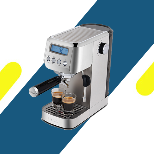 ماكينة قهوة MOOCA PLUS إسبرسو احترافية بقوة 20 بار – تحضير جميع أنواع القهوة مع فوهة تبخير وشاشة LCD