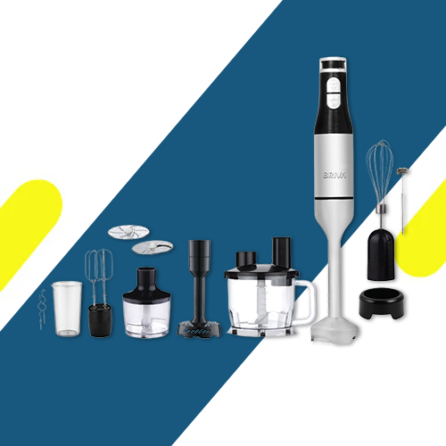 خلاط يدوي متعدد الاستخدامات بريفا BRIVA HB 1200 MULTI CHEF 10X1 -BH237 – 1200 واط ستانلس ستيل