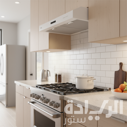 شفاط مسطح بيورتي بلت إن 60 سم فضي - قوة شفط 450 م3/ساعة - موديل - PTSLIM 60 X