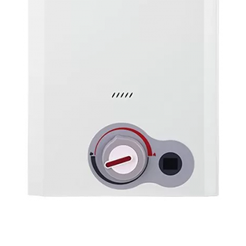 سخان مياه غاز ليفون 6518120 10 لتر ديجيتال أبيض بالشاحن ومبادل حراري OXG-F مزود بتقنية