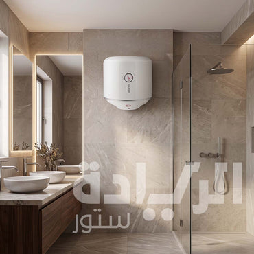 سخان مياه كهرباء أتلانتيك اوبرو 15 لتر - 1200 وات – تصميم أنيق – تسخين سريع - موديل 8211810
