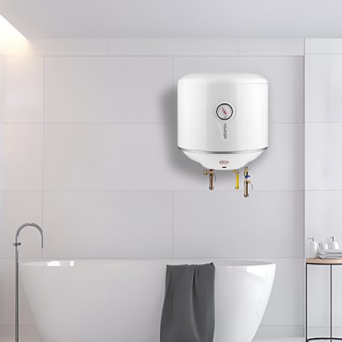 سخان مياه كهرباء أتلانتيك اوبرو 15 لتر - 1200 وات – تصميم أنيق – تسخين سريع - موديل 8211810