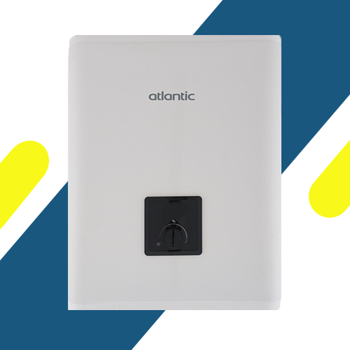 سخان كهرباء اتلانتيك فيرتيجو، سعة 25 لتر، ابيض - 1000 وات - 8215880