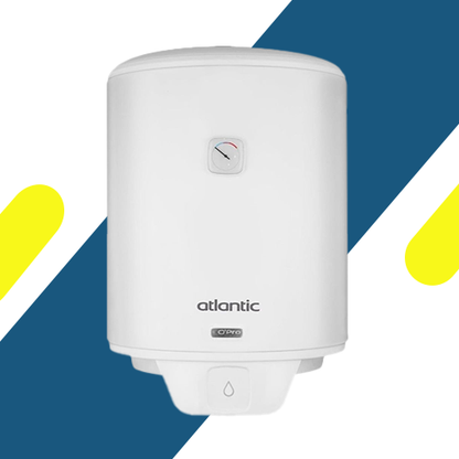 سخان مياه كهربائي اتلانتيك اوبرو، 30 لتر، ابيض - 1200 وات - 8312460