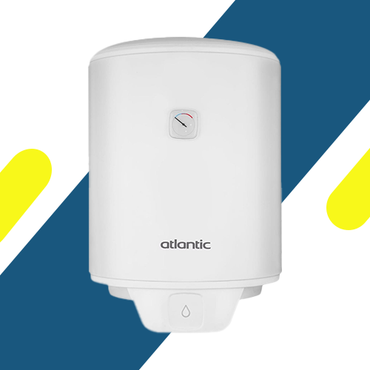 سخان مياه كهربائي اتلانتيك ايجو، 40 لتر، ابيض - 1500 وات - 8312490