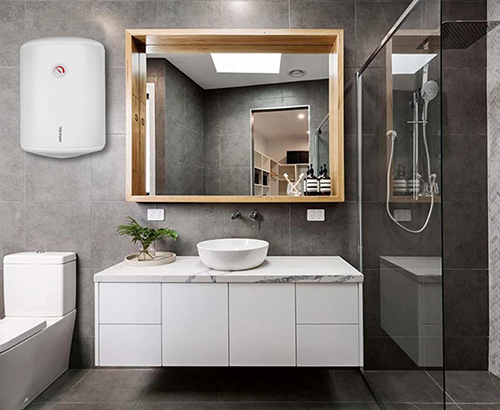 سخان مياه كهربائي كونسبت اتلانتيك، 30 لتر، ابيض - 1200 وات - 8312810