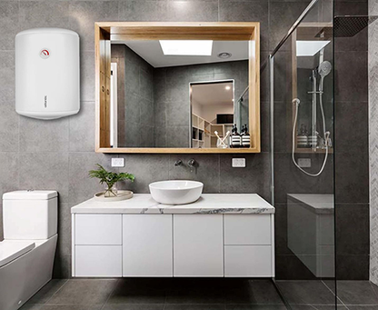 سخان مياه كهربائي كونسبت اتلانتيك، 30 لتر، ابيض - 1200 وات - 8312810