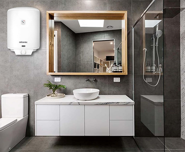 سخان مياه كهربائي اتلانتيك اوبرو تيربو، 50 لتر، ابيض - 3000 وات - 8413980