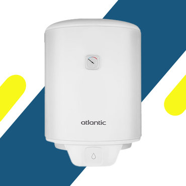 سخان مياه كهربائي اتلانتيك ايجو، 50 لتر، ابيض - 2000 وات - 8414030