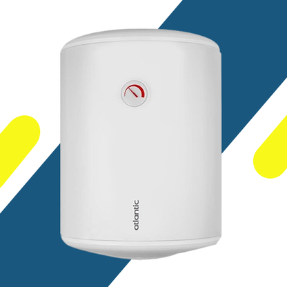 سخان مياه كهربائي كونسبت اتلانتيك، 50 لتر، ابيض - 1500 وات - 8414050