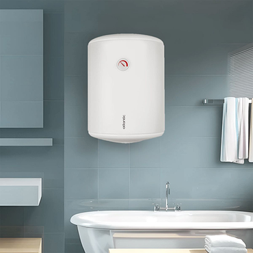 سخان مياه كهربائي كونسبت اتلانتيك، 50 لتر، ابيض - 1500 وات - 8414050