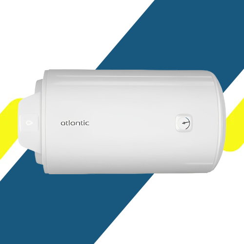سخان مياة كهرباء أفقي أتلانتيك أوبرو 50 لتر – 1500 وات – أبيض – موديل 8430650