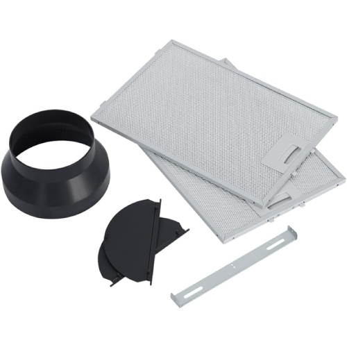 شفاط مطبخ سيمفر 90 سم هرمي أسود بالكامل، قوة شفط 500 م³/ساعة، فلتر كربون – موديل – SM8963