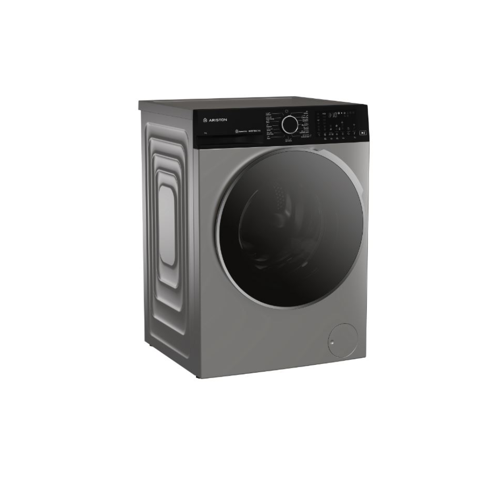 غسالة ملابس اريستون (Ariston) 9 كجم إنفرتر 1400 لفة – رمادي جرافيت – WFST9GWHR
