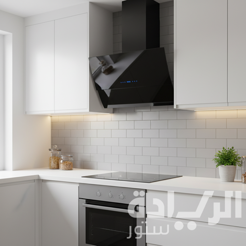 شفاط ديكوري زجاجي بيورتي – 90 سم، قوة شفط 1000 م³/ساعة، زجاج أوتوماتيك، ستانلس ستيل أسود - موديل - AUTO SMART BL