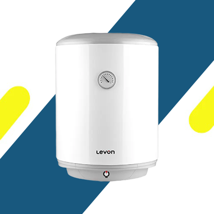 سخان مياه كهرباء ليفون 50 لتر – 1500 وات – أبيض – موديل 9413090