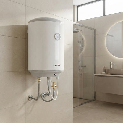 Levon Electric Water Heater 50 L - 1500W - White - Model 9413090