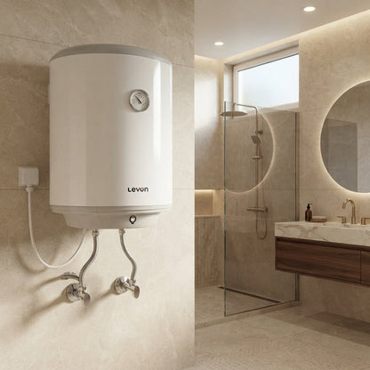 Levon Electric Water Heater 50 L - 1500W - White - Model 9413090