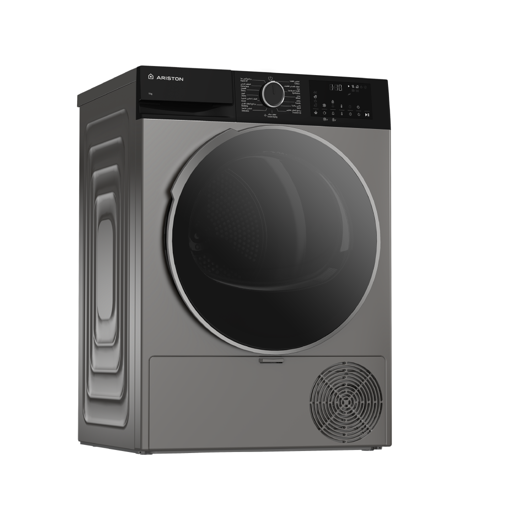 Ariston Dryer 9kg Steam Cure - Silver - ABMTD9G
