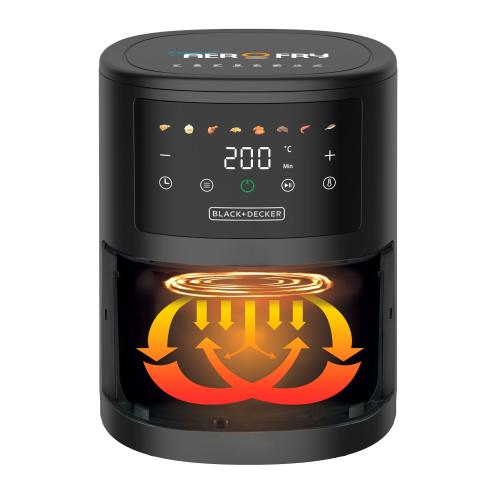 قلاية هوائية ديجيتال بلاك اند ديكر – 1500 وات – 3.5 لتر – أسود - موديل – AF3500-B5