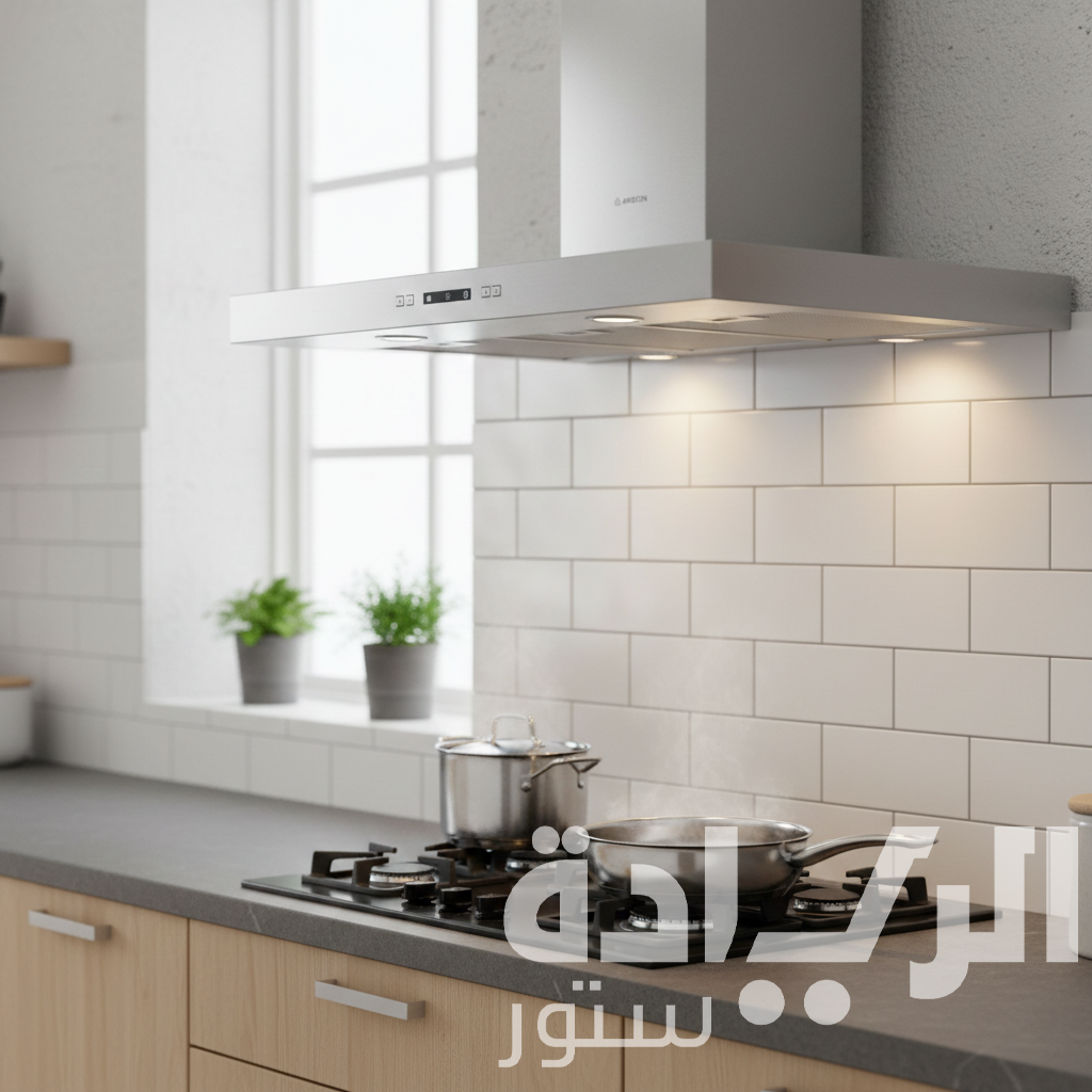شفاط اريستون حرف T – مقاس 90 سم – AHBS 9.3F LL X – قوة شفط 713 م³/ساعة (Ariston)