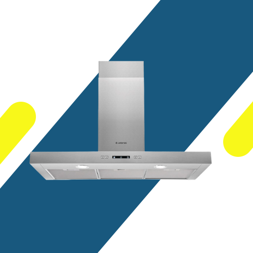 شفاط أريستون بلت إن حرف T – مقاس 90 سم – AHBS 9.3F LL X – قوة شفط 713 م³/ساعة (Ariston)