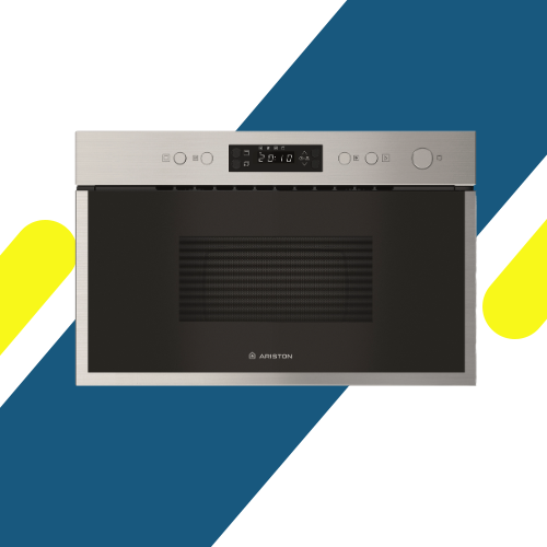ميكروويف وفرن بلت إن أريستون 60 سم بشواية – 22 لتر (Ariston) – AM 212 XA – إيطالي