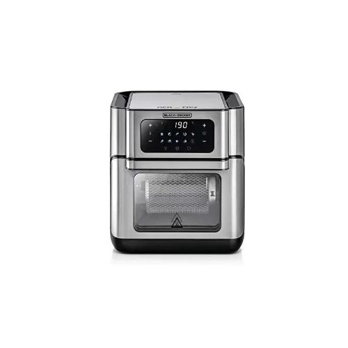قلاية هوائية بلاك أند ديكر ايرو فراي مع فرن ديجيتال – 12 لتر – 1500 واط – موديل - AOF100