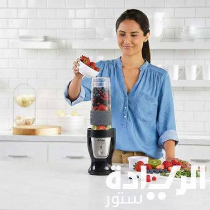خلاط ارزوم الشخصي شيك أند تيك - أسود  - موديل AR1032-BLACK بقوة 300 واط