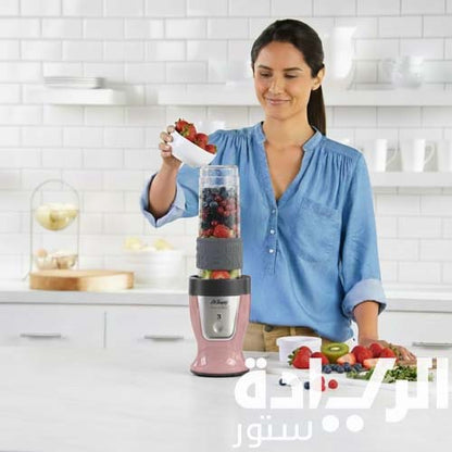 خلاط ارزوم شيك أند تيك شخصي – 300 واط – وردي – موديل - AR1032-CANDY