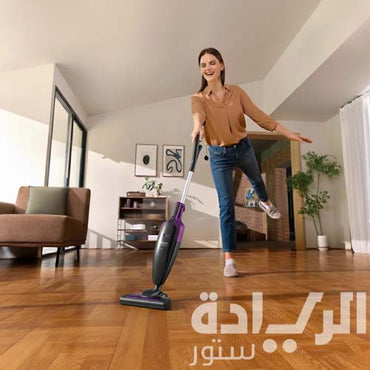 مكنسة أرزوم برونتو لوكس 2 في 1 – يدوي وعصا – لون بنفسجي غامق – موديل - AR4075