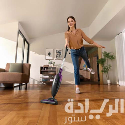 مكنسة أرزوم برونتو لوكس 2 في 1 – يدوي وعصا – لون بنفسجي غامق – موديل - AR4075