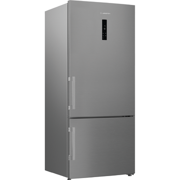 ثلاجة اريستون 509 لتر صافي  إنفرتر – فريزر سفلي – موديل ARB78 F6593 XNA بلون إينوكس تيتانيوم