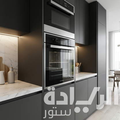 فرن بلت إن كهرباء اريستون (Ariston) 60 سم (AROE 6R395C XNA) سعة 72 لتر، وباب SoftDoor™ الهادئ