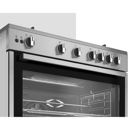 بوتاجاز اريستون (Ariston) غاز 90 سم – 5 شعلة أمان كامل وتنظيف ذاتي – ARR9 GGF 23127 XJA