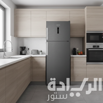 ثلاجة اريستون (Ariston) 367 صافي لتر نوفروست إنفرتر – ستانلس غامق – ART70 F1422D XDI
