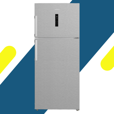 ثلاجة اريستون (Ariston) إنفرتر نوفروست – 557 لتر صافي – تيتانيوم إينوكس – موديل ART78 F6593 XNA