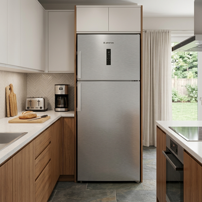 Ariston Inverter No Frost Refrigerator – 557 Net Liters – Titanium Inox – Model ART78 F6593 XNA