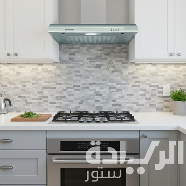 شفاط مسطح اريستون 60 سم بقوة شفط 165 م³/ساعة  – ASLT 65 LS X – ستانلس ستيل – تصميم نحيف