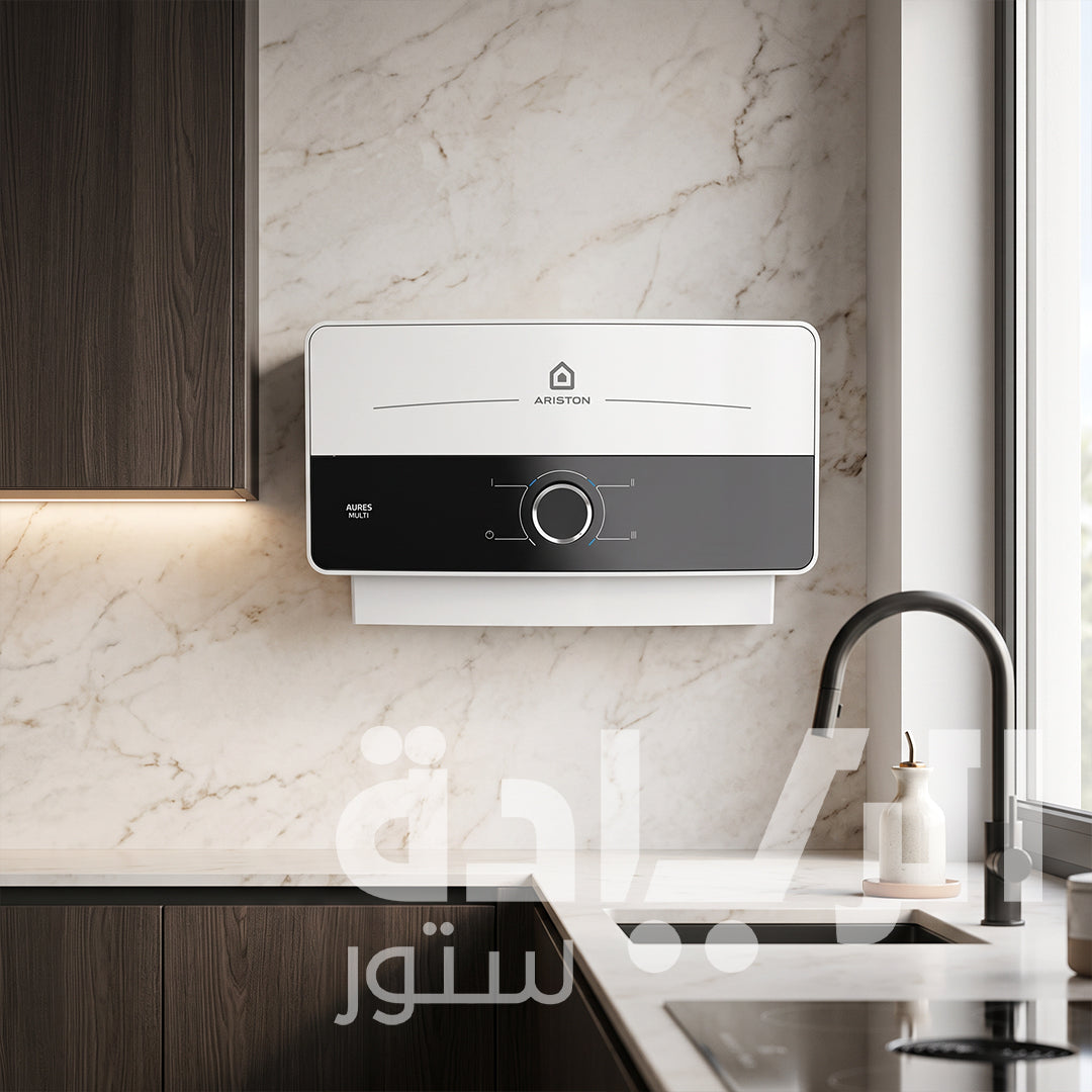 Ariston Aures Slim 7kW Multi-Point Instant Water Heater – Model AURES M 7 EU
