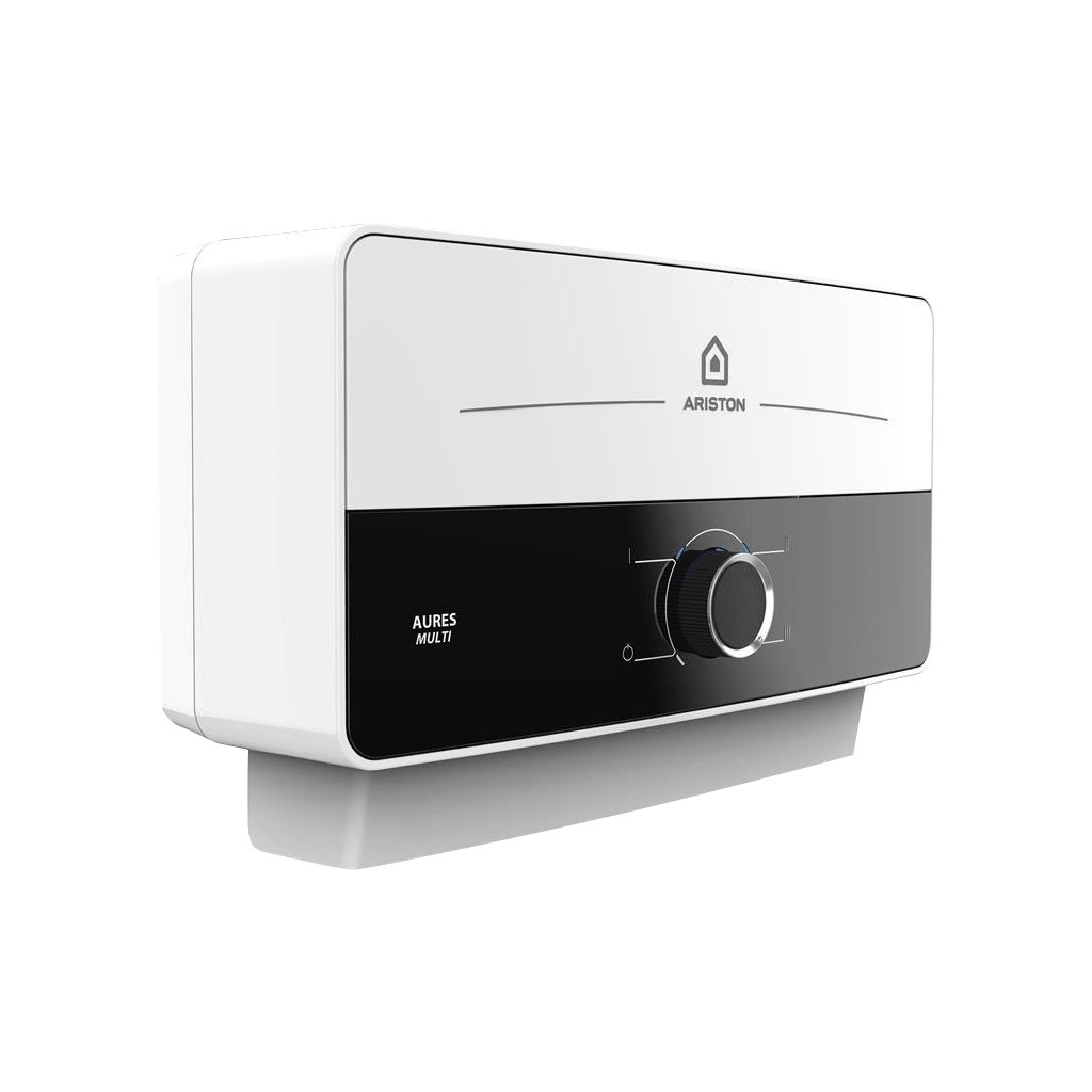 سخان مياه فوري أريستون (Ariston) أوريس سليم متعدد النقاط قدرة 7 كيلو واط – موديل AURES M 7 EU