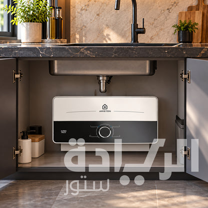 Ariston Aures Slim 9.5kW Multi-Point Instant Water Heater – Model AURES M 7 EU